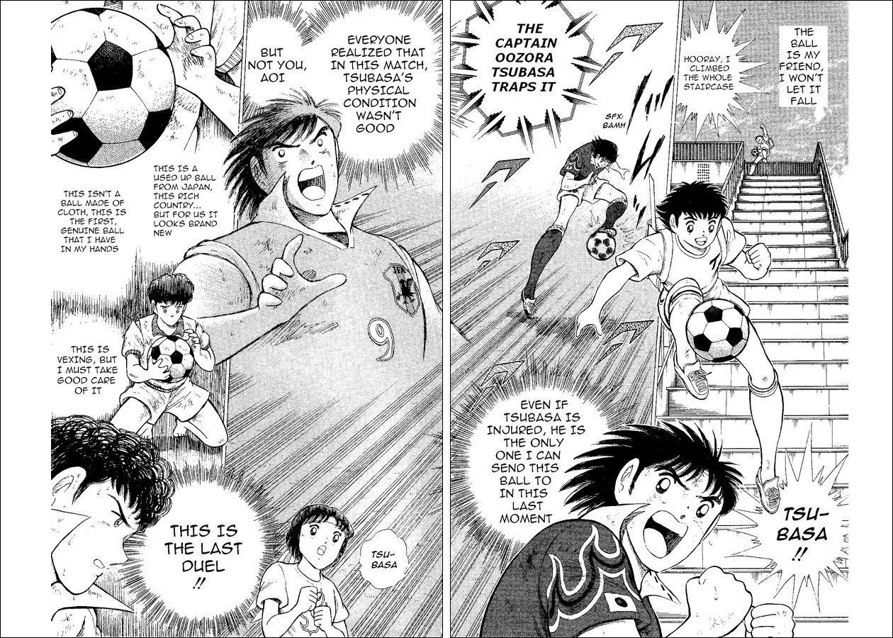 Captain Tsubasa World Youth Chapter 52 page 102 - Chapter 52: The Entrusted Ball
