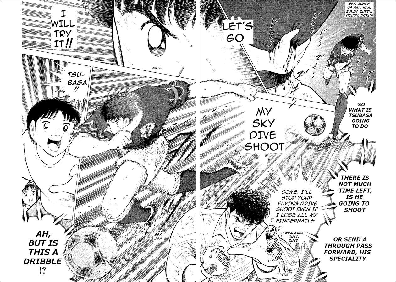 Captain Tsubasa World Youth Chapter 52 page 103 - Chapter 52: The Entrusted Ball