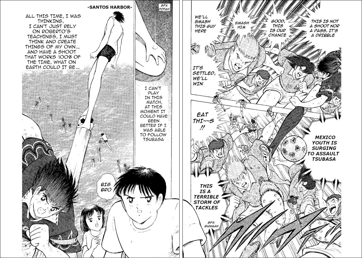 Captain Tsubasa World Youth Chapter 52 page 104 - Chapter 52: The Entrusted Ball