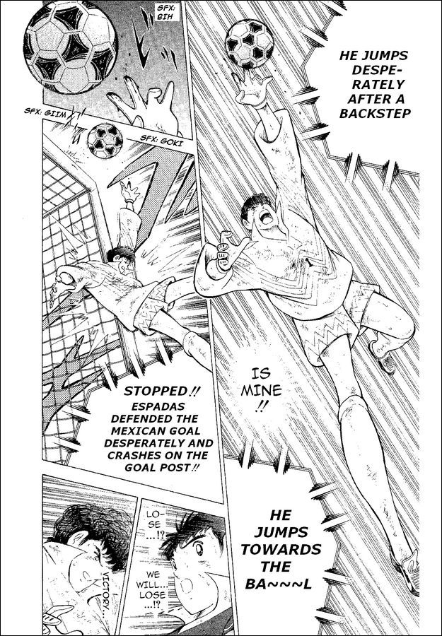 Captain Tsubasa World Youth Chapter 52 page 110 - Chapter 52: The Entrusted Ball