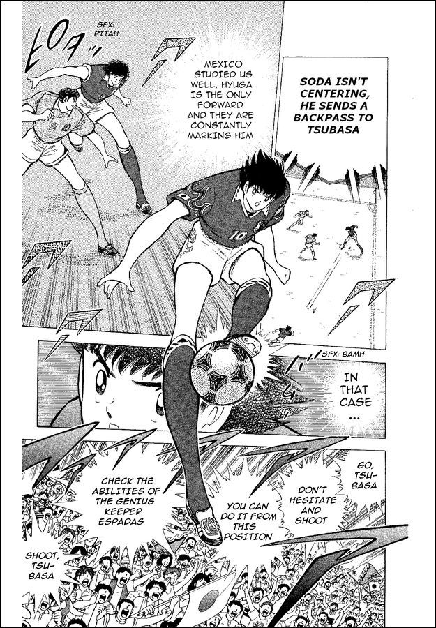 Captain Tsubasa World Youth Chapter 52 page 22 - Chapter 52: The Entrusted Ball