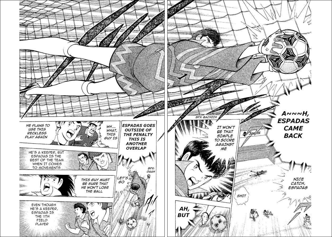 Captain Tsubasa World Youth Chapter 52 page 35 - Chapter 52: The Entrusted Ball