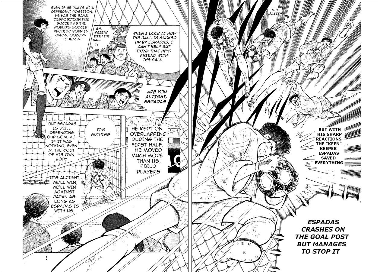 Captain Tsubasa World Youth Chapter 52 page 91 - Chapter 52: The Entrusted Ball