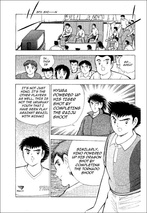 Captain Tsubasa World Youth Chapter 53 page 37 - Chapter 53: Because I Like It