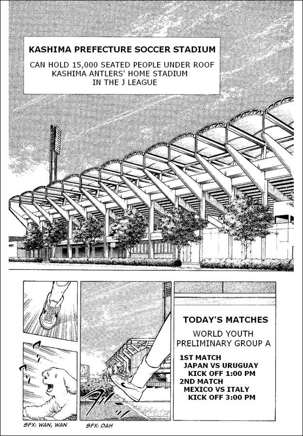 Captain Tsubasa World Youth Chapter 54 page 1 - Chapter 54: Proof Of Progress