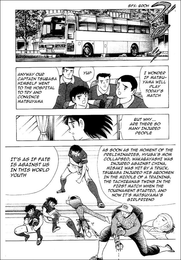 Captain Tsubasa World Youth Chapter 56 page 27 - Chapter 56: Only One Wing