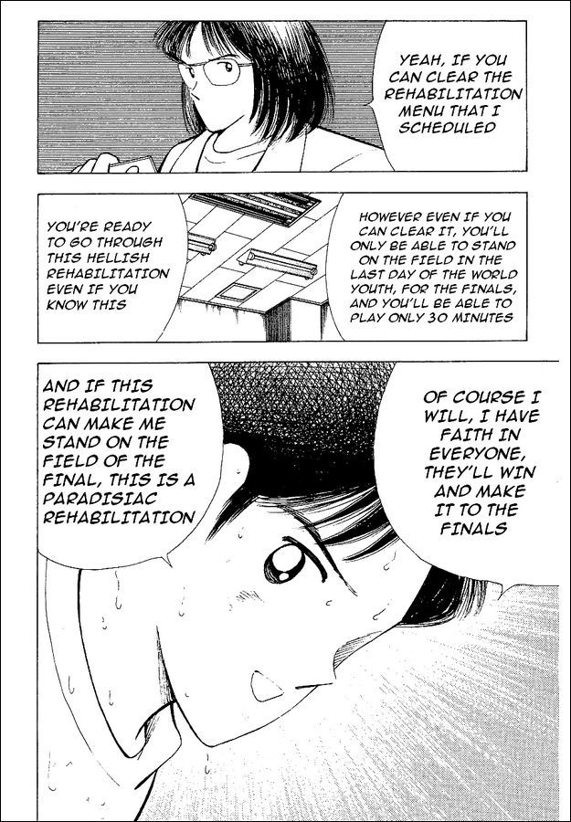 Captain Tsubasa World Youth Chapter 56 page 33 - Chapter 56: Only One Wing