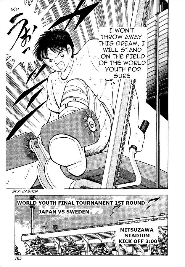 Captain Tsubasa World Youth Chapter 56 page 34 - Chapter 56: Only One Wing