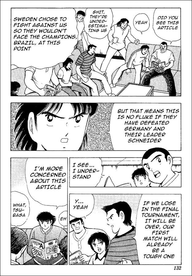 Captain Tsubasa World Youth Chapter 56 page 4 - Chapter 56: Only One Wing
