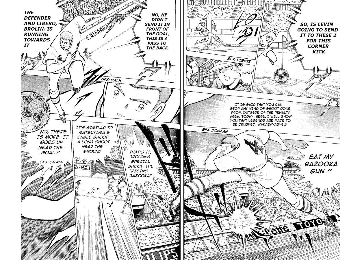 Captain Tsubasa World Youth Chapter 58 page 29 - Chapter 58: Successive Attacks Of The Mightnight Sun!
