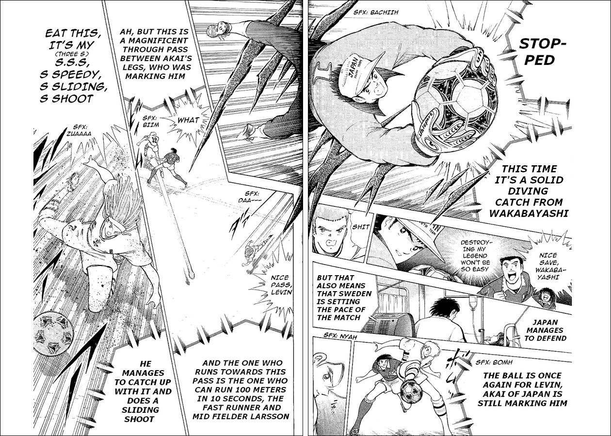 Captain Tsubasa World Youth Chapter 58 page 30 - Chapter 58: Successive Attacks Of The Mightnight Sun!