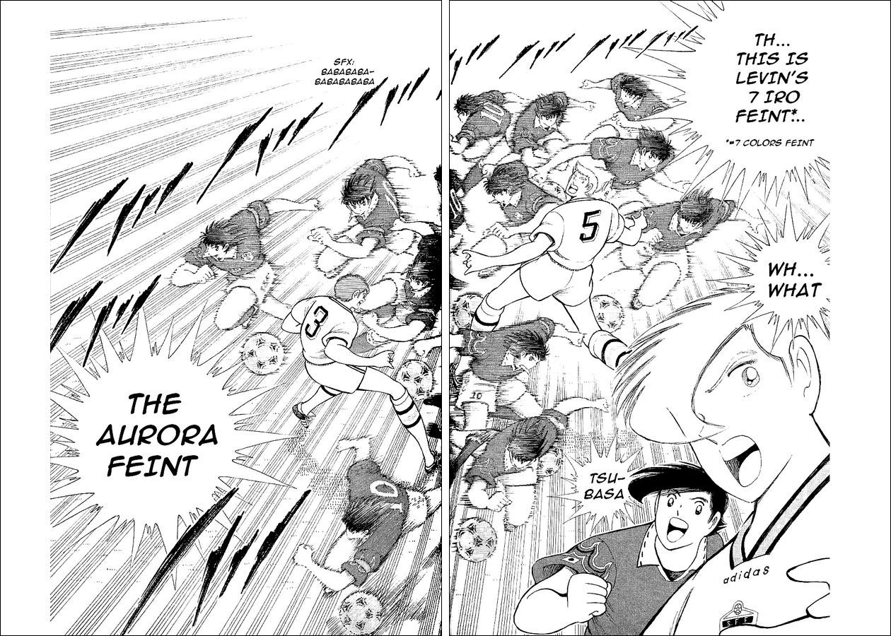 Captain Tsubasa World Youth Chapter 58 page 40 - Chapter 58: Successive Attacks Of The Mightnight Sun!