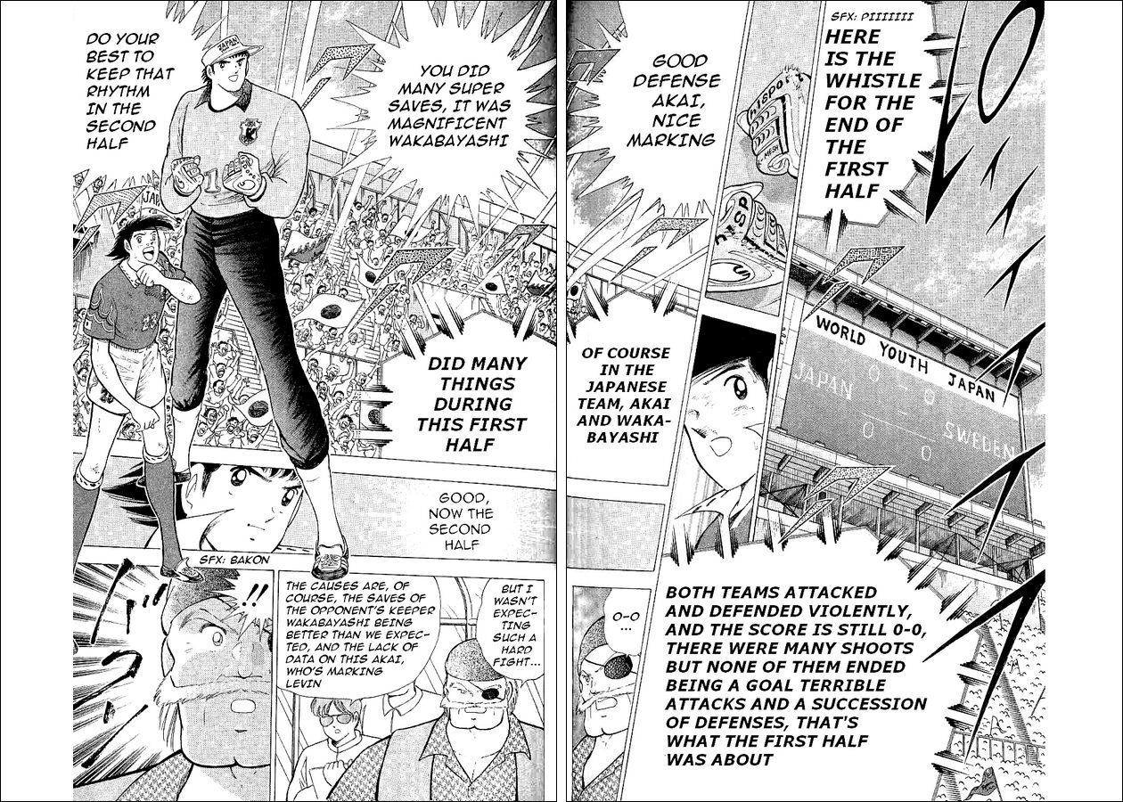 Captain Tsubasa World Youth Chapter 58 page 48 - Chapter 58: Successive Attacks Of The Mightnight Sun!