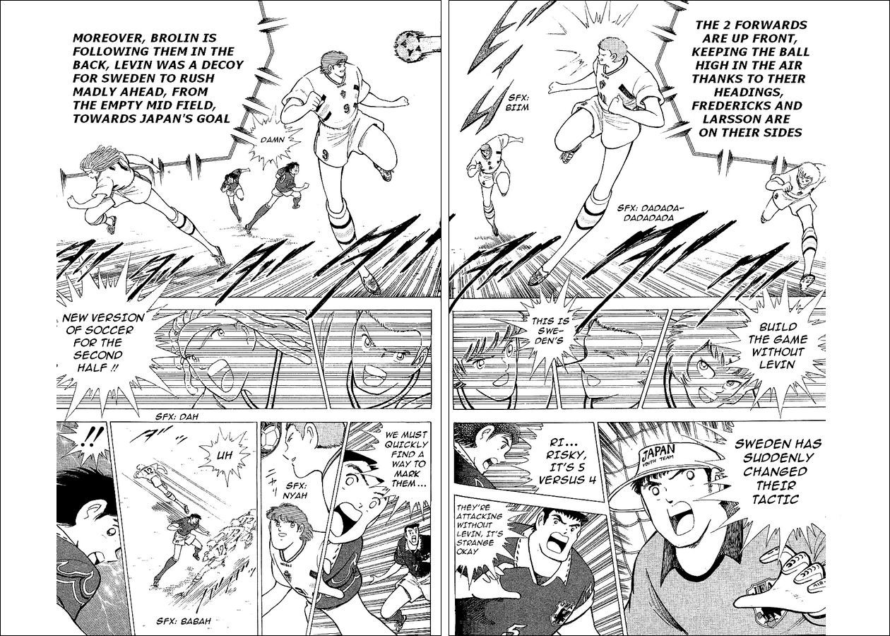 Captain Tsubasa World Youth Chapter 59 page 9 - Chapter 59: The New Strategy