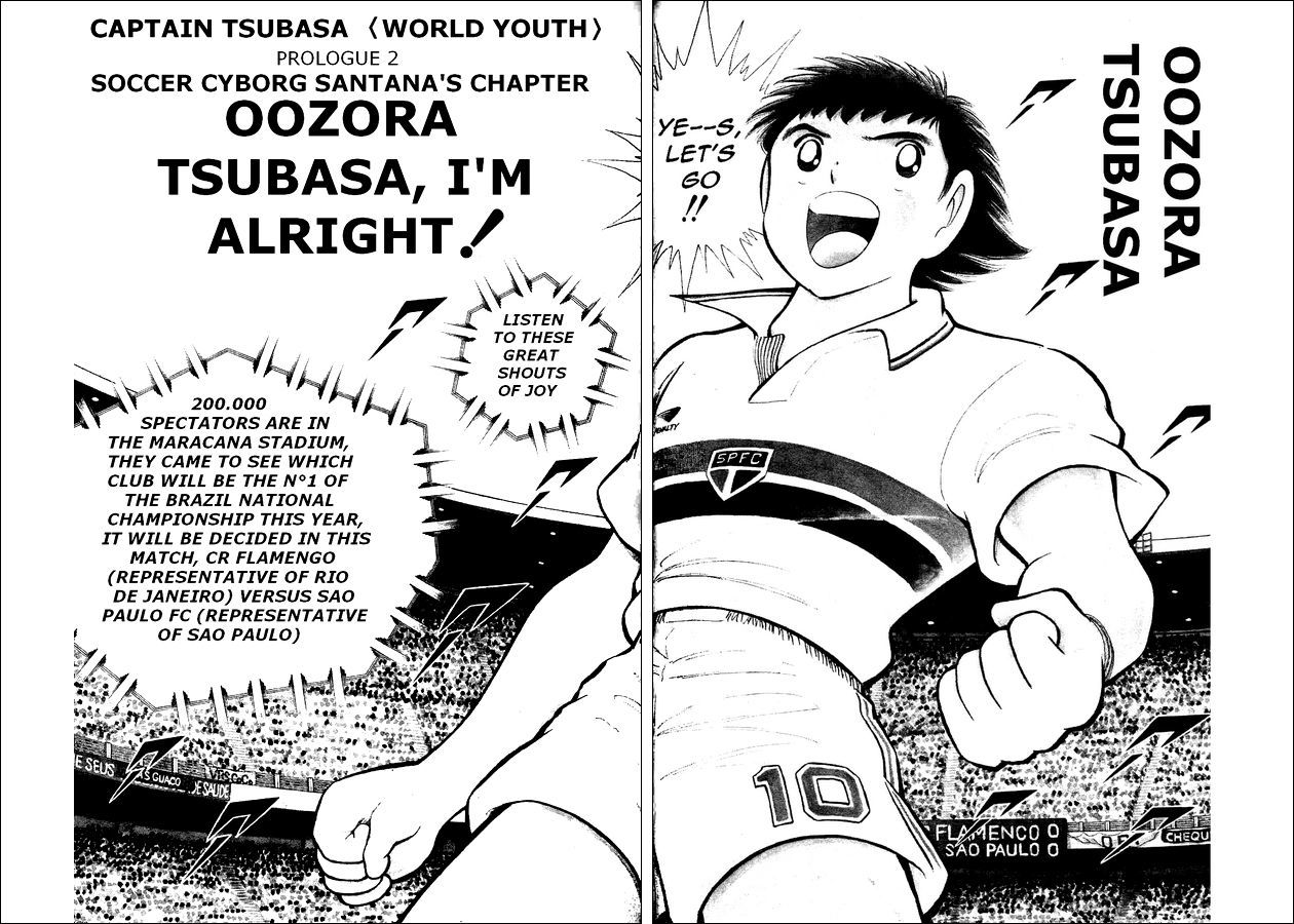 Captain Tsubasa World Youth Chapter 6 page 2 - Chapter 6: Oozora Tsubasa, I'm Alright!