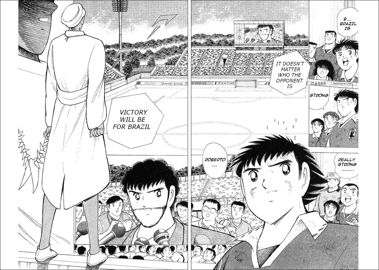 Captain Tsubasa World Youth Chapter 61 page 15 - Chapter 61: The Strong Brazil