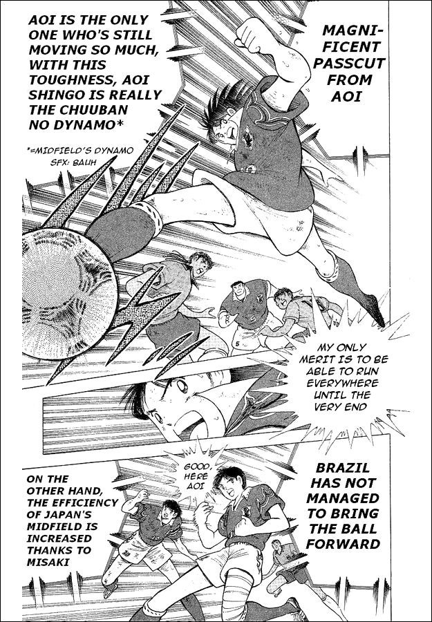 Captain Tsubasa World Youth Chapter 63 page 21 - Chapter 63: V Goal
