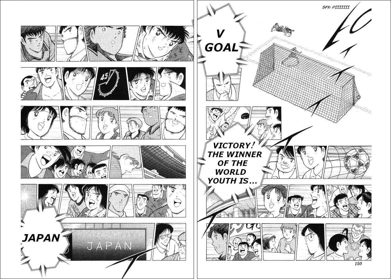 Captain Tsubasa World Youth Chapter 63 page 96 - Chapter 63: V Goal