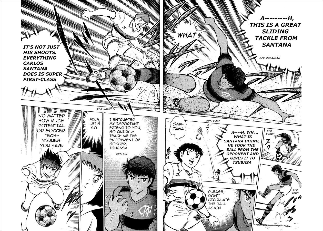 Captain Tsubasa World Youth Chapter 8 page 50 - Chapter 8: Santana Starts!