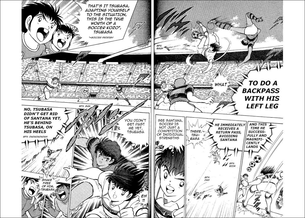 Captain Tsubasa World Youth Chapter 8 page 56 - Chapter 8: Santana Starts!