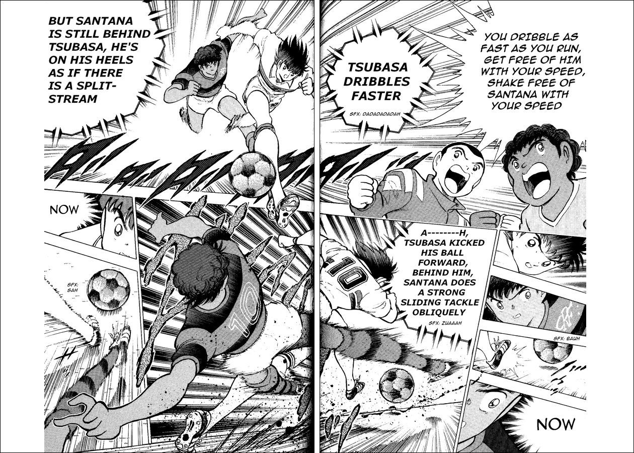Captain Tsubasa World Youth Chapter 8 page 57 - Chapter 8: Santana Starts!