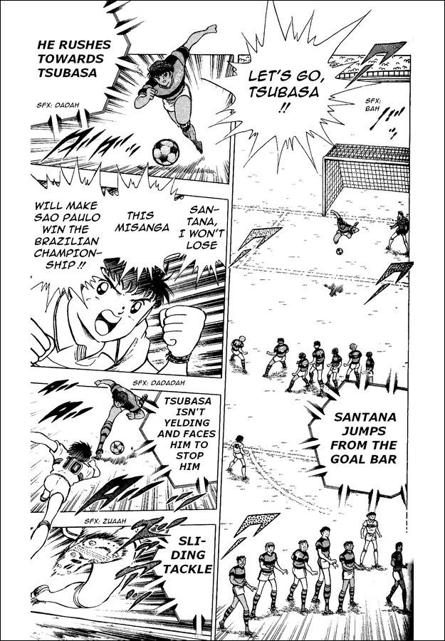Captain Tsubasa World Youth Chapter 8 page 72 - Chapter 8: Santana Starts!