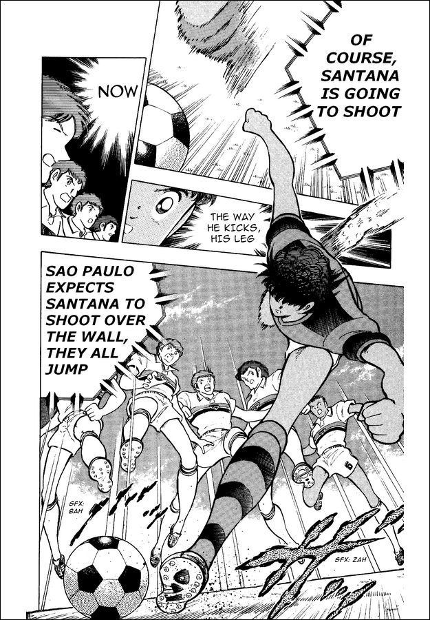 Captain Tsubasa World Youth Chapter 8 page 77 - Chapter 8: Santana Starts!