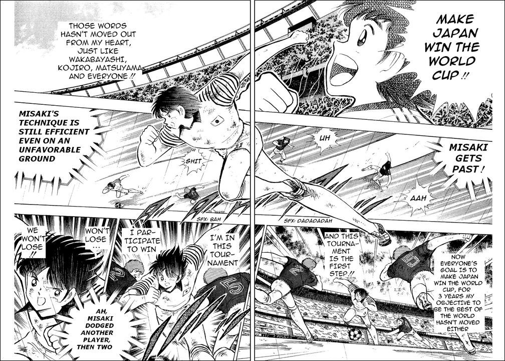 Captain Tsubasa Chapter 100 page 16 - Chapter 100: The Last Bet of Misaki