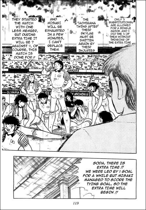 Captain Tsubasa Chapter 100 page 25 - Chapter 100: The Last Bet of Misaki