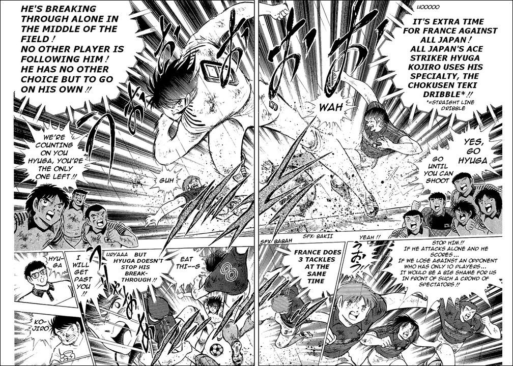 Captain Tsubasa Chapter 100 page 34 - Chapter 100: The Last Bet of Misaki