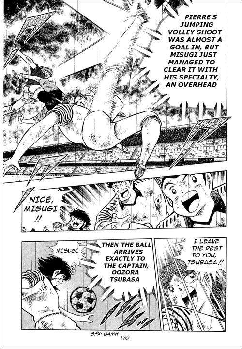 Captain Tsubasa Chapter 101 page 12 - Chapter 101: A Bloodstained Desperate Defense
