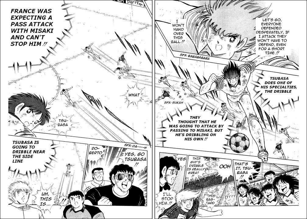 Captain Tsubasa Chapter 101 page 14 - Chapter 101: A Bloodstained Desperate Defense