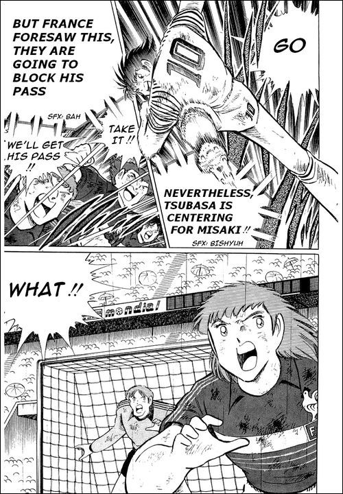 Captain Tsubasa Chapter 101 page 17 - Chapter 101: A Bloodstained Desperate Defense