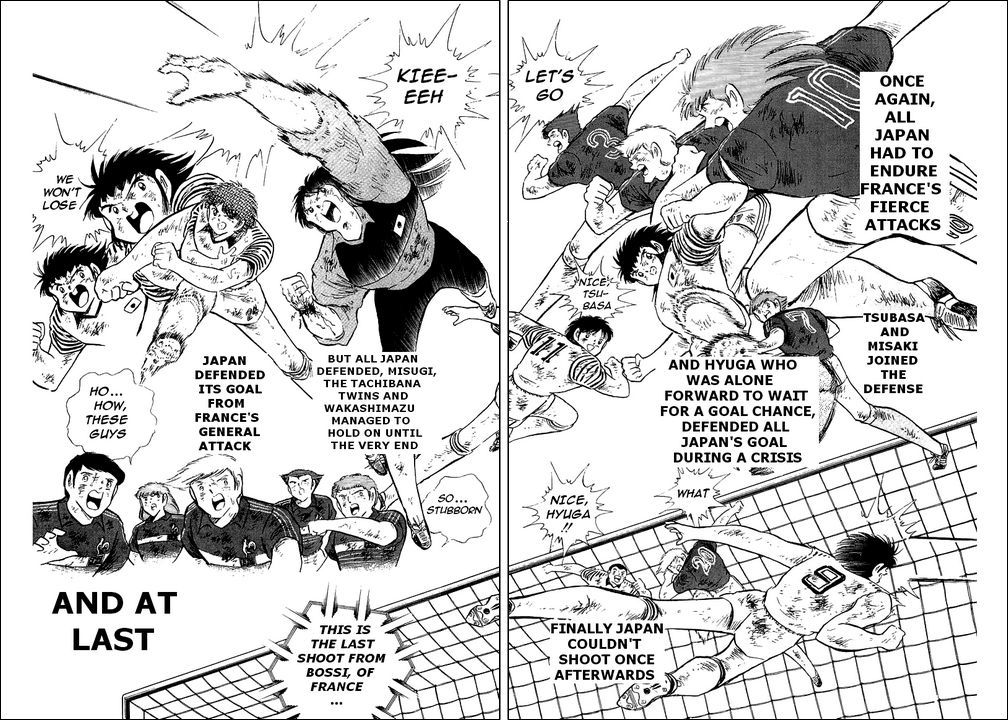 Captain Tsubasa Chapter 101 page 23 - Chapter 101: A Bloodstained Desperate Defense