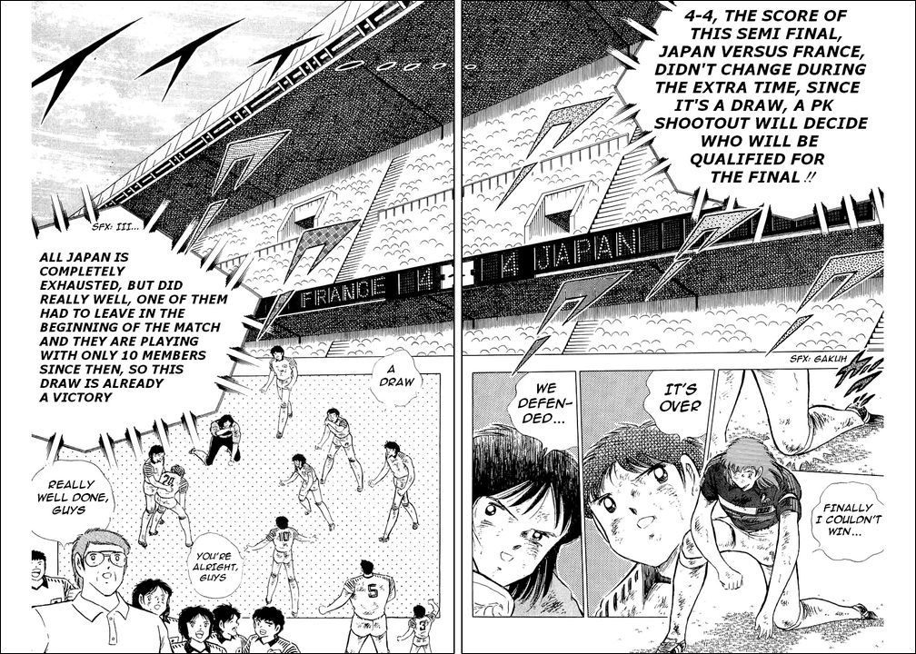 Captain Tsubasa Chapter 101 page 25 - Chapter 101: A Bloodstained Desperate Defense