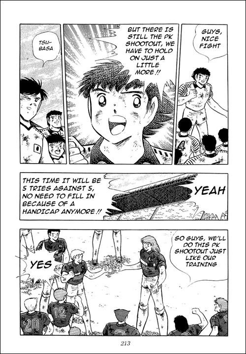 Captain Tsubasa Chapter 101 page 27 - Chapter 101: A Bloodstained Desperate Defense
