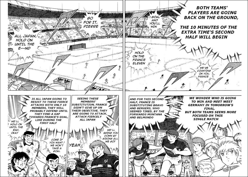 Captain Tsubasa Chapter 101 page 3 - Chapter 101: A Bloodstained Desperate Defense