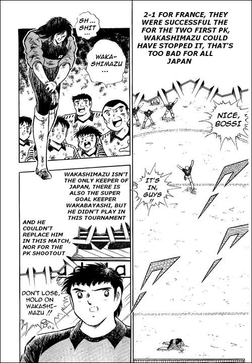 Captain Tsubasa Chapter 101 page 35 - Chapter 101: A Bloodstained Desperate Defense