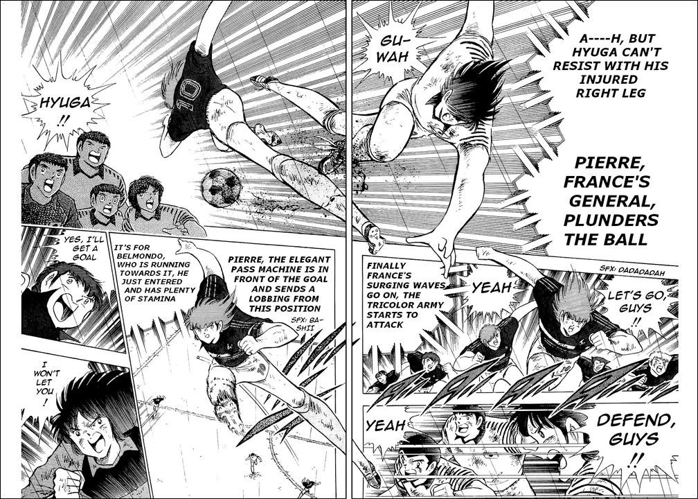 Captain Tsubasa Chapter 101 page 6 - Chapter 101: A Bloodstained Desperate Defense