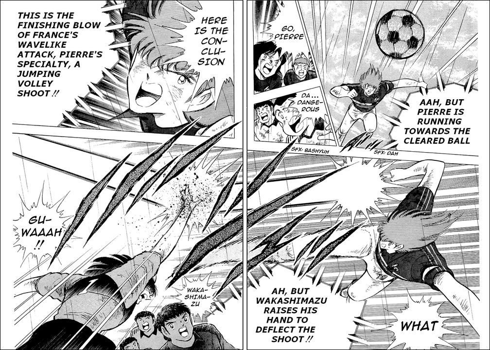 Captain Tsubasa Chapter 101 page 9 - Chapter 101: A Bloodstained Desperate Defense