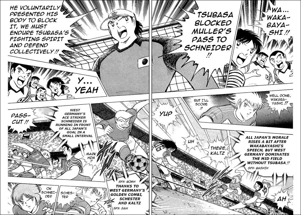 Captain Tsubasa Chapter 104 page 19 - Chapter 104: Flaming First Goal