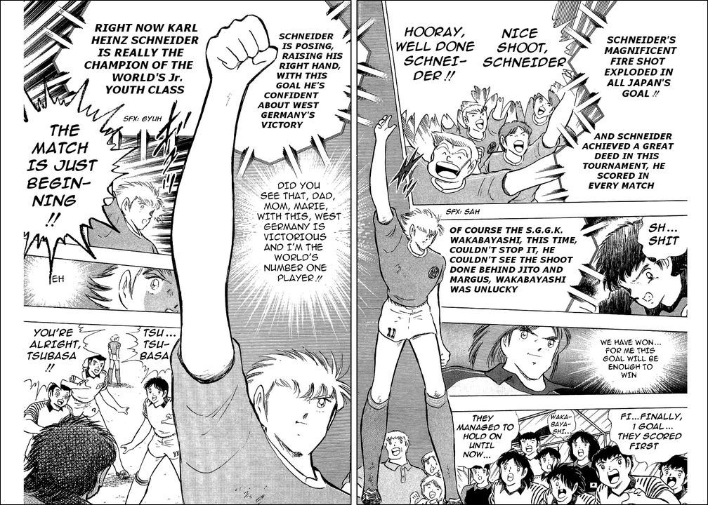Captain Tsubasa Chapter 104 page 27 - Chapter 104: Flaming First Goal