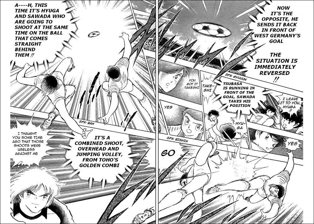 Captain Tsubasa Chapter 105 page 21 - Chapter 105: The Strongest Shoot In History