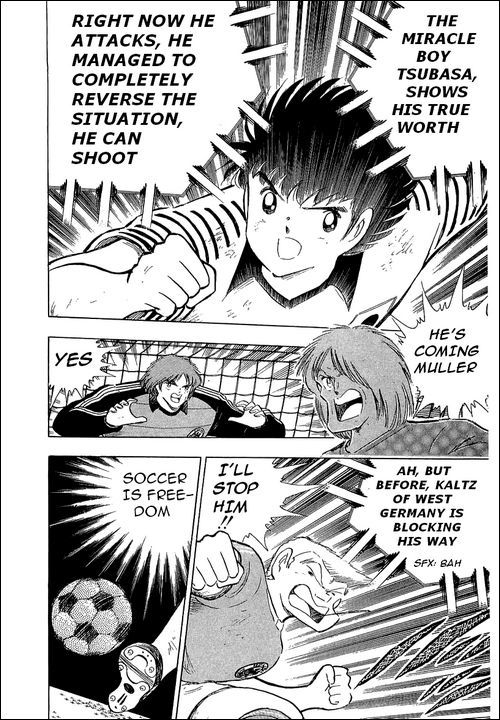 Captain Tsubasa Chapter 106 page 38 - Chapter 106: Answer The Message