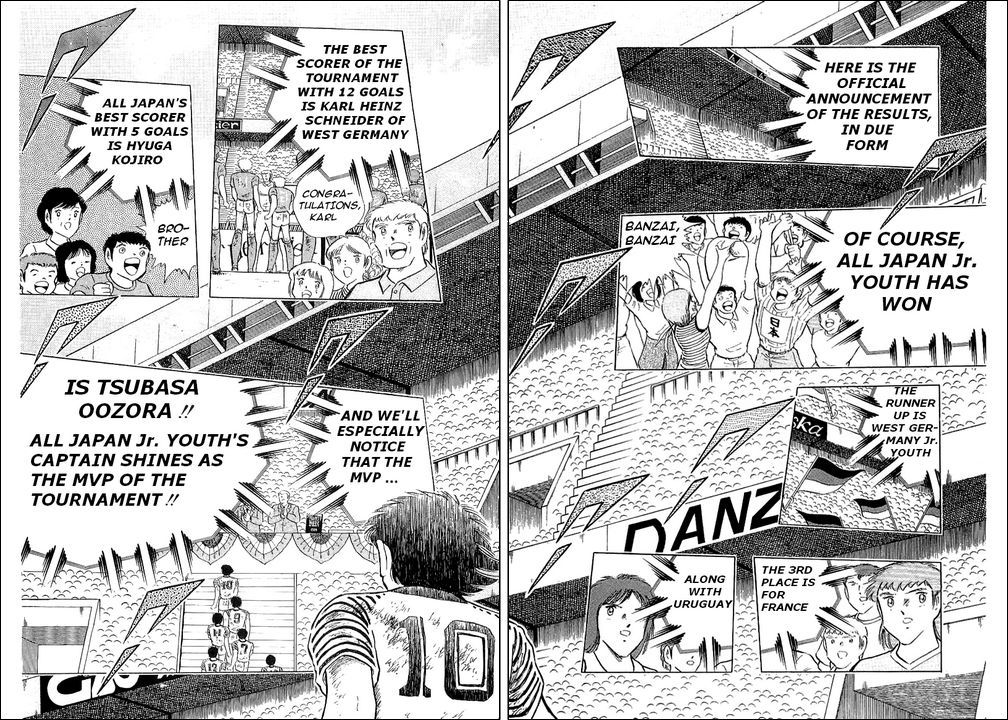 Captain Tsubasa Chapter 108 page 55 - Chapter 108: An Oath Made to the Sky
