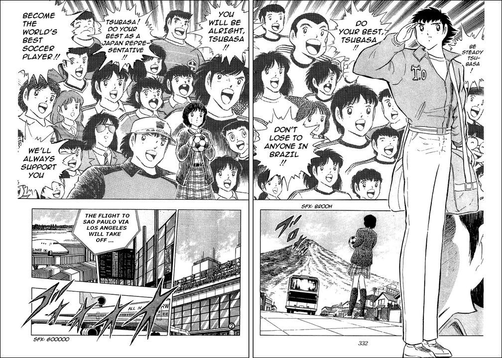 Captain Tsubasa Chapter 114 page 23 - Chapter 114: Solitary Departure