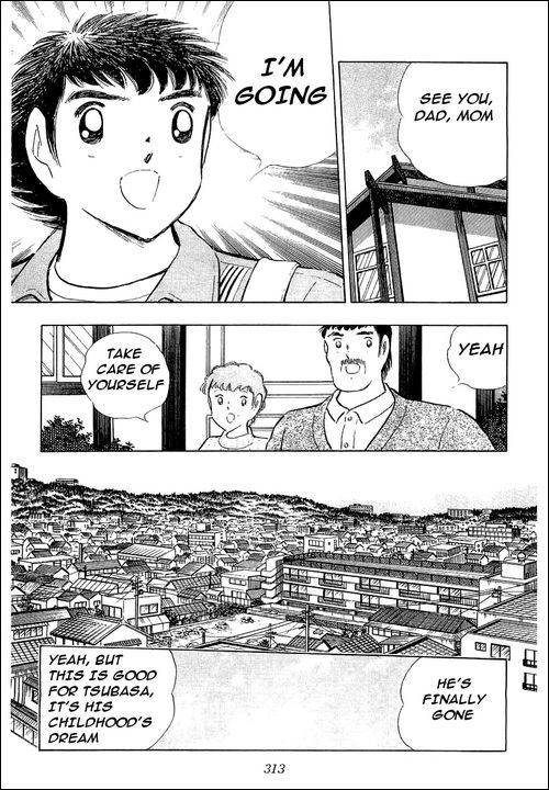 Captain Tsubasa Chapter 114 page 5 - Chapter 114: Solitary Departure