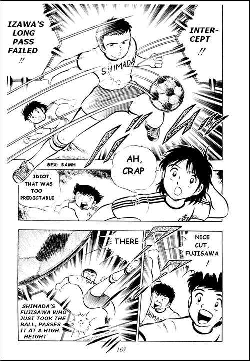 Captain Tsubasa Chapter 12 page 21 - Chapter 12: A Surprisingly Difficult Match