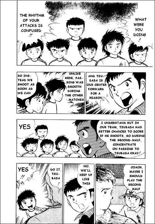 Captain Tsubasa Chapter 12 page 35 - Chapter 12: A Surprisingly Difficult Match