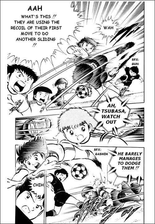 Captain Tsubasa Chapter 19 page 21 - Chapter 19: The Fierce Tiger's Terrible Counterattack